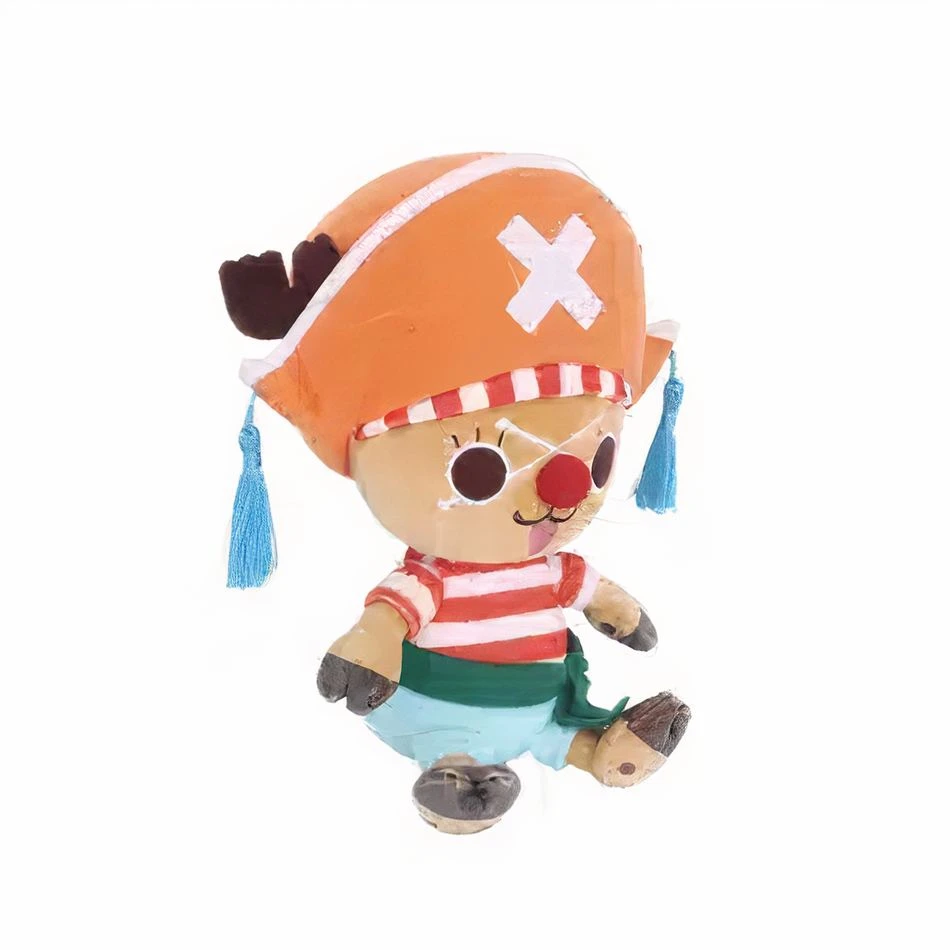 Poupée En Peluche Chopper Pirate Rigolo One Piece 2 Poupée En Peluche Chopper Pirate Rigolo One Piece – Image 2