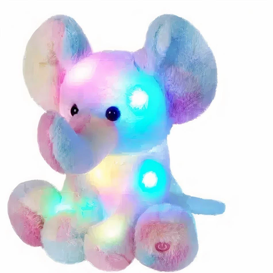 Veilleuse Peluche En Forme D’éléphant 4 Veilleuse Peluche En Forme D’éléphant – Image 4