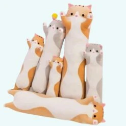 Peluche Chat Oreiller Géante