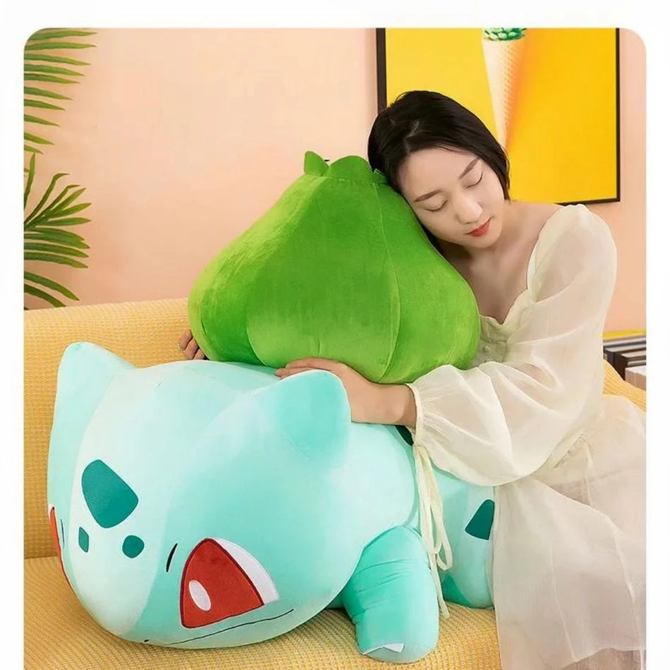 Peluche Géante Pokémon Bulbizarre 2 Peluche Géante Pokémon Bulbizarre – Image 2