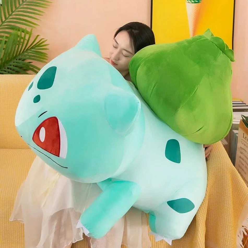 Peluche Géante Pokémon Bulbizarre 3 Peluche Géante Pokémon Bulbizarre – Image 3
