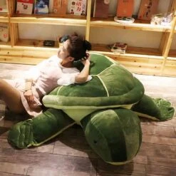 Peluche Géante De Tortue Verte -Magasin De Jouets En Peluche IMG peluche geante tortue verte 2