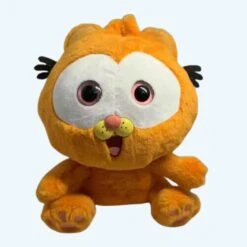 Peluche Musicale Garfield Avec Des Gros Yeux Qui Respire