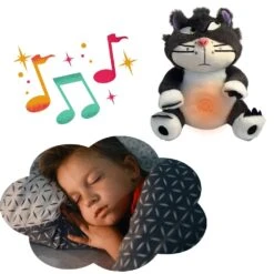 Peluche Musicale Et Qui Respire De Lucifer Le Chat De Cendrillon -Magasin De Jouets En Peluche IMG peluche musicale qui respire lucifer chat cendrillon 4