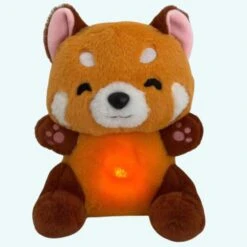 Peluche Panda Roux Qui Respire Avec Berceuse
