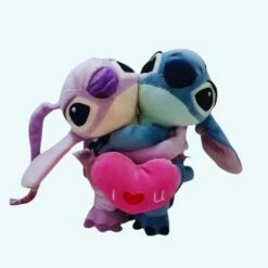 Peluche Stitch Et Angel Amour