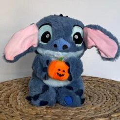 Peluche Stitch Avec Une Citrouille Qui Respire -Magasin De Jouets En Peluche IMG peluche stitch citrouille respire