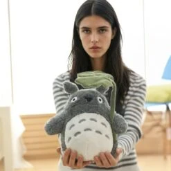 Peluche Totoro Toute Douce Feuille De Lotus -Magasin De Jouets En Peluche IMG peluche totoro toute douce feuille lotus 3