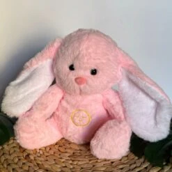 Peluche Veilleuse De Lapin Rose Qui Respire -Magasin De Jouets En Peluche IMG peluche veilleuse lapin rose qui respire 4