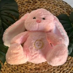 Peluche Veilleuse De Lapin Rose Qui Respire -Magasin De Jouets En Peluche IMG peluche veilleuse lapin rose qui respire 5