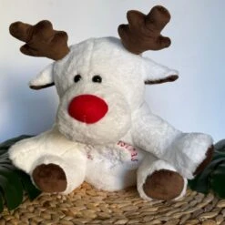 Peluche Veilleuse Renne De Noël Qui Respire Avec Berceuses -Magasin De Jouets En Peluche IMG peluche veilleuse renne noel respire berceuses 4