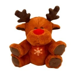 Peluche Veilleuse Renne De Noël Qui Respire Avec Berceuses -Magasin De Jouets En Peluche IMG peluche veilleuse renne noel respire berceuses 5