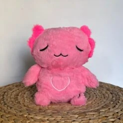 Peluche Veilleuse Rose D’axolotl Qui Respire Avec Berceuses Intégrées -Magasin De Jouets En Peluche IMG peluche veilleuse rose axolotl qui respire berceuses integrees 2