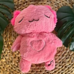 Peluche Veilleuse Rose D’axolotl Qui Respire Avec Berceuses Intégrées -Magasin De Jouets En Peluche IMG peluche veilleuse rose axolotl qui respire berceuses integrees 3