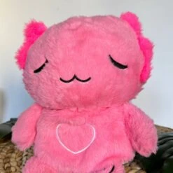 Peluche Veilleuse Rose D’axolotl Qui Respire Avec Berceuses Intégrées -Magasin De Jouets En Peluche IMG peluche veilleuse rose axolotl qui respire berceuses integrees 4