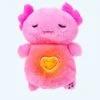 Peluche Veilleuse Rose D’axolotl Qui Respire Avec Berceuses Intégrées
