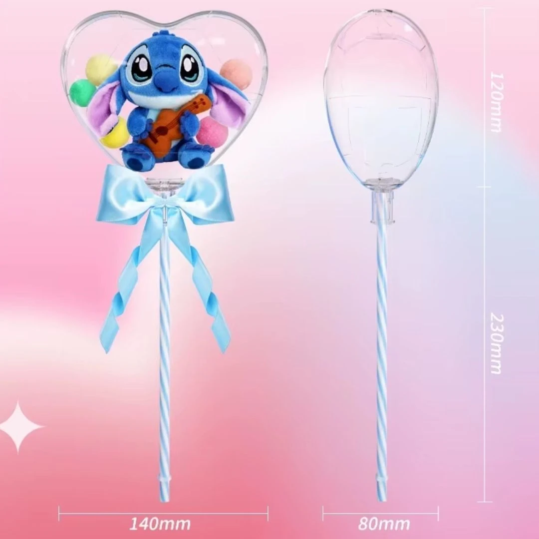 Peluche De Saint-Valentin Stitch Dans Son écrin En Cœur – Image 5