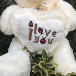 Ours En Peluche Poilu 7 Ours En Peluche Poilu -Magasin De Jouets En Peluche Ours en peluche poilu Peluche Saint Valentin a7796c561c033735a2eb6c BeigeBlanc 2