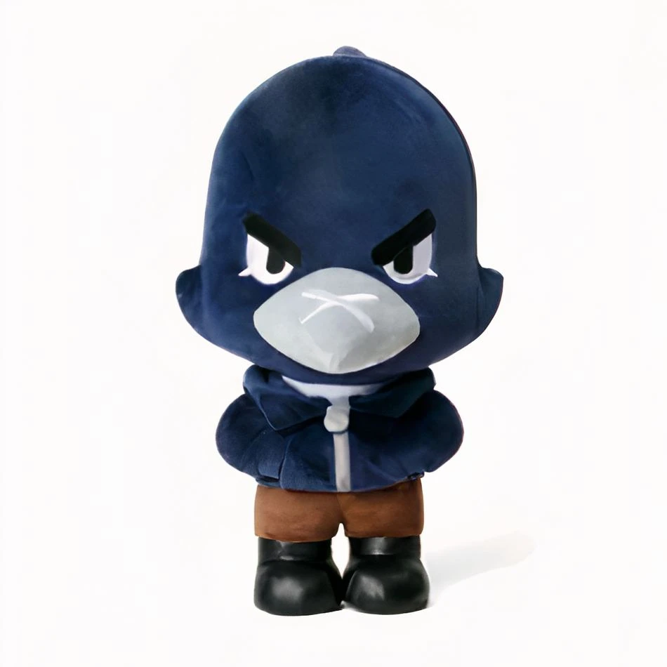 Pack De Peluche Brawl Stars Crow Et El Primo 3 Pack De Peluche Brawl Stars Crow Et El Primo – Image 3