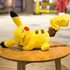 Pack Peluche Pikachu Qui Dort Mignon Et Heureux -Magasin De Jouets En Peluche Pack peluche pikachu qui dort mignon et heureux 3