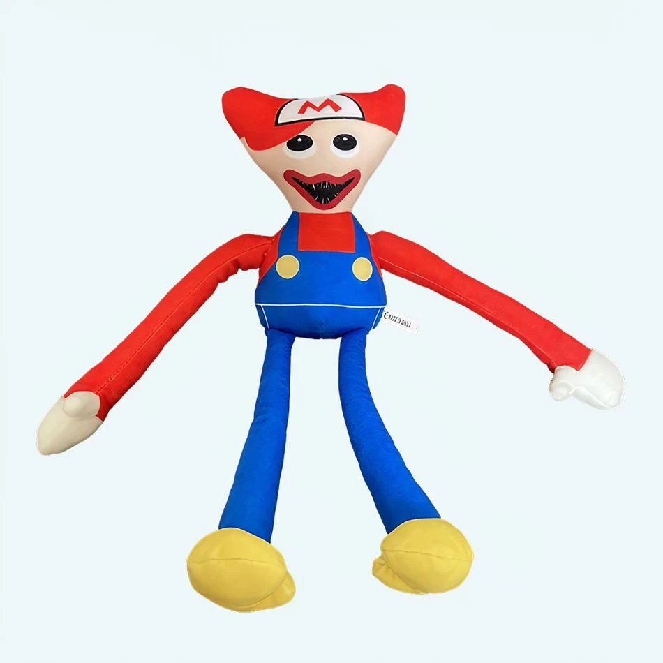 Peluche Huggy Wuggy Qui Fait Peur En Super-Mario 1 Peluche Huggy Wuggy Qui Fait Peur En Super-Mario