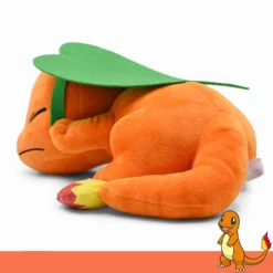 Peluche Kawaii Salamèche Qui Dort -Magasin De Jouets En Peluche Peluche Kawaii Salameche qui dort Peluche Dracaufeu Peluche Pokemon Materiau Coton 3