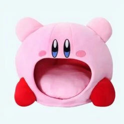 Peluche Kirby à Grosse Bouche Ouverte