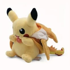 Peluche Pikachu Déguisé En Dracaufeu -Magasin De Jouets En Peluche Peluche Pikachu deguise en Dracaufeu Peluche Pikachu Peluche Pokemon Materiaux Coton 2