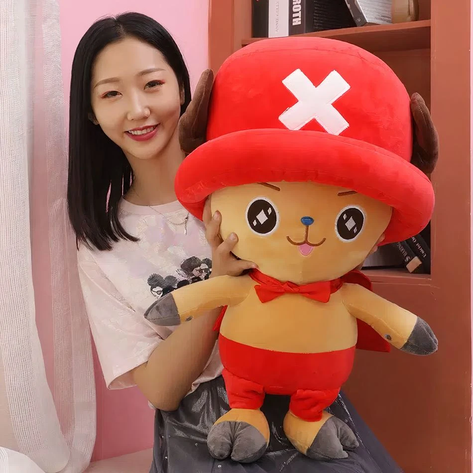 Peluche Tony Chopper One Piece Mignon Rouge 2 Peluche Tony Chopper One Piece Mignon Rouge – Image 2