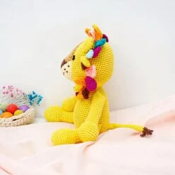 Peluche Tricot Lion 7 Peluche Tricot Lion -Magasin De Jouets En Peluche Peluche Tricot Lion Peluche Tricot 87aa0330980ddad2f9e66f 21cm 2