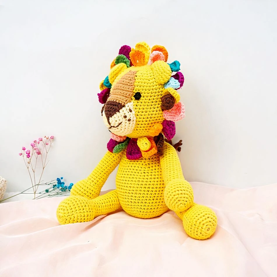 Peluche Tricot Lion 4 Peluche Tricot Lion – Image 4