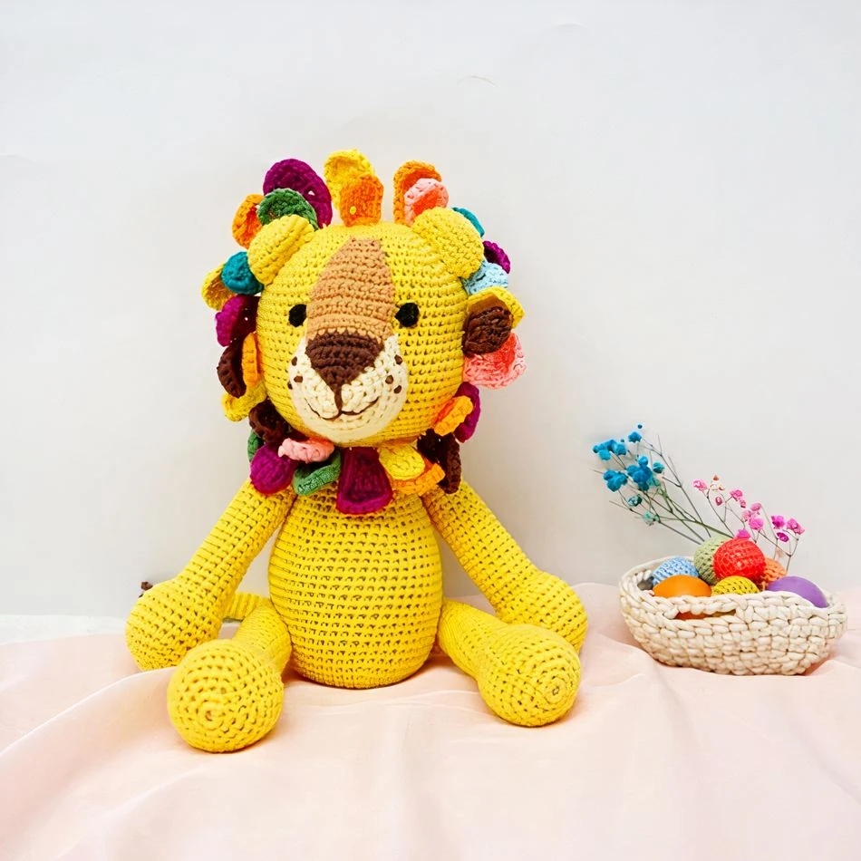 Peluche Tricot Lion 5 Peluche Tricot Lion – Image 5