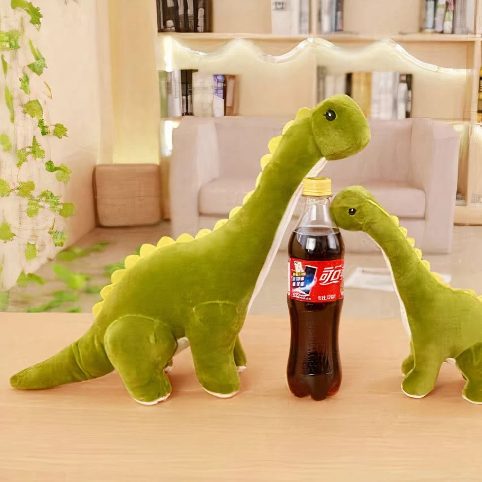 Peluche Dinosaure Vert 6 Peluche Dinosaure Vert – Image 6