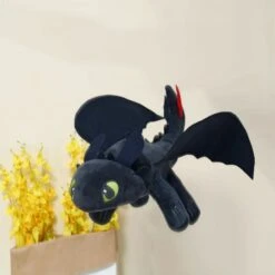Peluche Dragon Krokmou Noir -Magasin De Jouets En Peluche Peluche dragon Krokmou noir Peluche Dragon Peluche Fantastique 87aa0330980ddad2f9e66f 35cm45cm60cm 4
