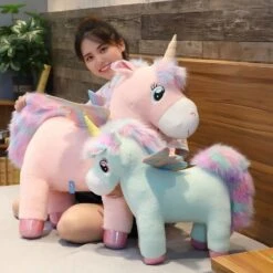 Peluche Licorne Bleue Trop Mignonne -Magasin De Jouets En Peluche Peluche licorne rose trop mignonne Peluche Licorne Peluche Fantastique 87aa0330980ddad2f9e66f 30cm40cm50cm70cm 1