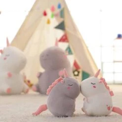 Peluche Licorne Super Douce Blanche -Magasin De Jouets En Peluche Peluche licorne super douce blanche Peluche Licorne Peluche Fantastique Materiaux Coton 3