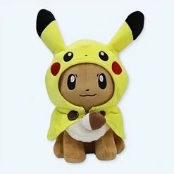Peluche Evoli Déguisée En Pikachu