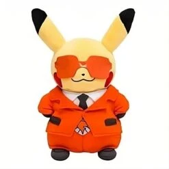 Peluche Pikachu Avec Costume Rouge -Magasin De Jouets En Peluche Peluche Pikachu avec costume rouge 1