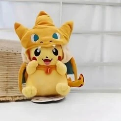 Peluche Pikachu Déguisé En Dracaufeu -Magasin De Jouets En Peluche Peluche Pikachu deguise Dracaufeu 1