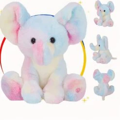 Veilleuse Peluche En Forme D’éléphant 6 Veilleuse Peluche En Forme D’éléphant -Magasin De Jouets En Peluche Veilleuse peluche en forme delephant Peluche Fantastique Peluche musicale a7796c561c033735a2eb6c Multicolore 2