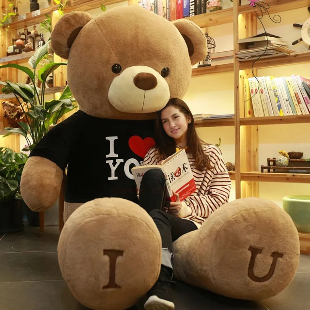 Peluche Géante Ours D’amour En Tshirt – Image 2