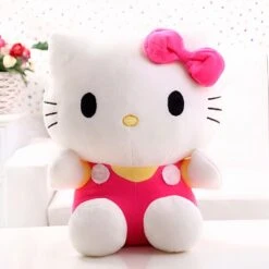 Peluche Hello Kitty Rose -Magasin De Jouets En Peluche img Peluche Hello Kitty rose 01
