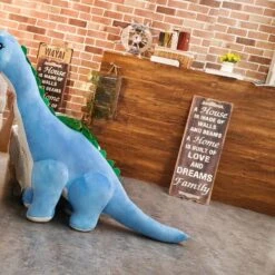 Peluche Dinosaure Bleu 7 Peluche Dinosaure Bleu -Magasin De Jouets En Peluche img Peluche dinosaure bleu 02