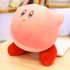 Mignonne Peluche Kirby Tête En L’air -Magasin De Jouets En Peluche kirby tete